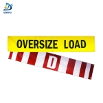 Reflective PVC Banner - Double Sided Reflective Oversize Load Vehicle Roll Up Banner